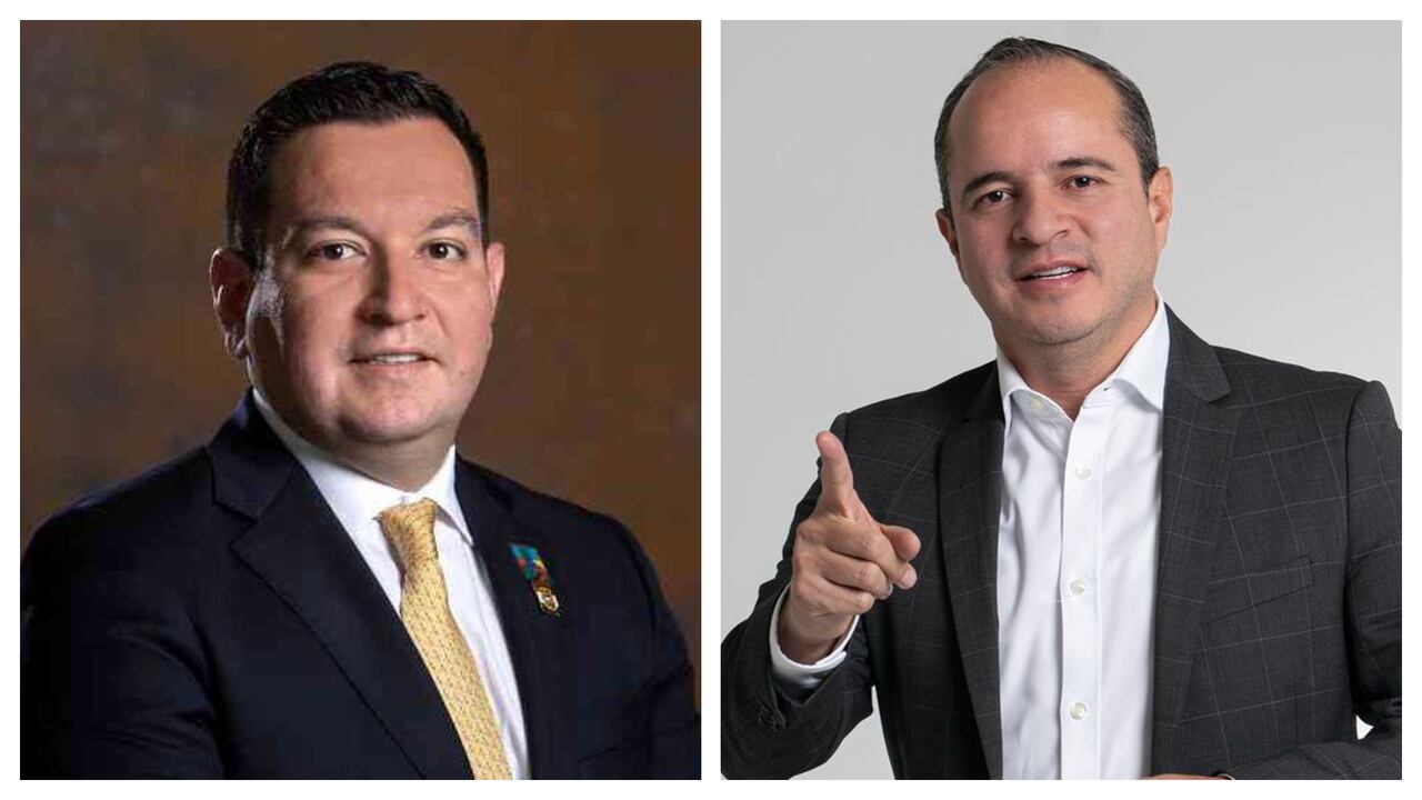Óscar Villamizar y Juan Espinal presentaron la denuncia ante la Corte Constitucional.