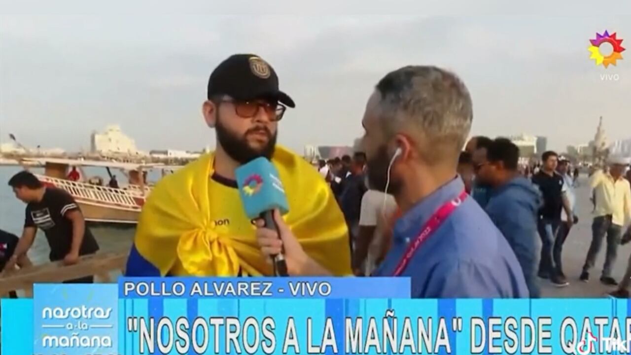 El hincha ecuatoriano que sorprendió a todos al decir que ir al Mundial de Qatar 2022 es económico