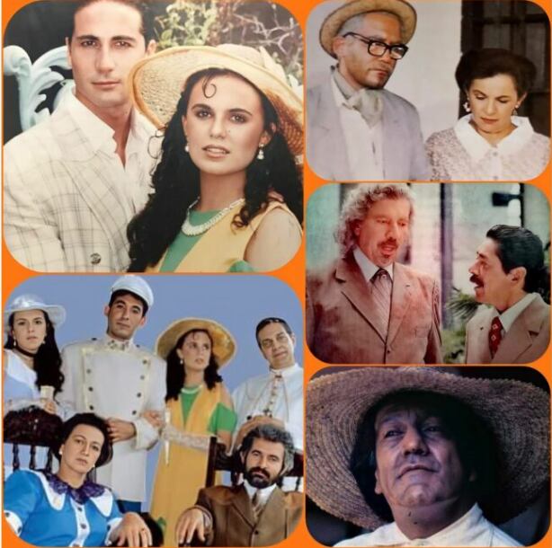 Carolina Sabino y Jorge Herrera se casaron en una telenovela antigua.