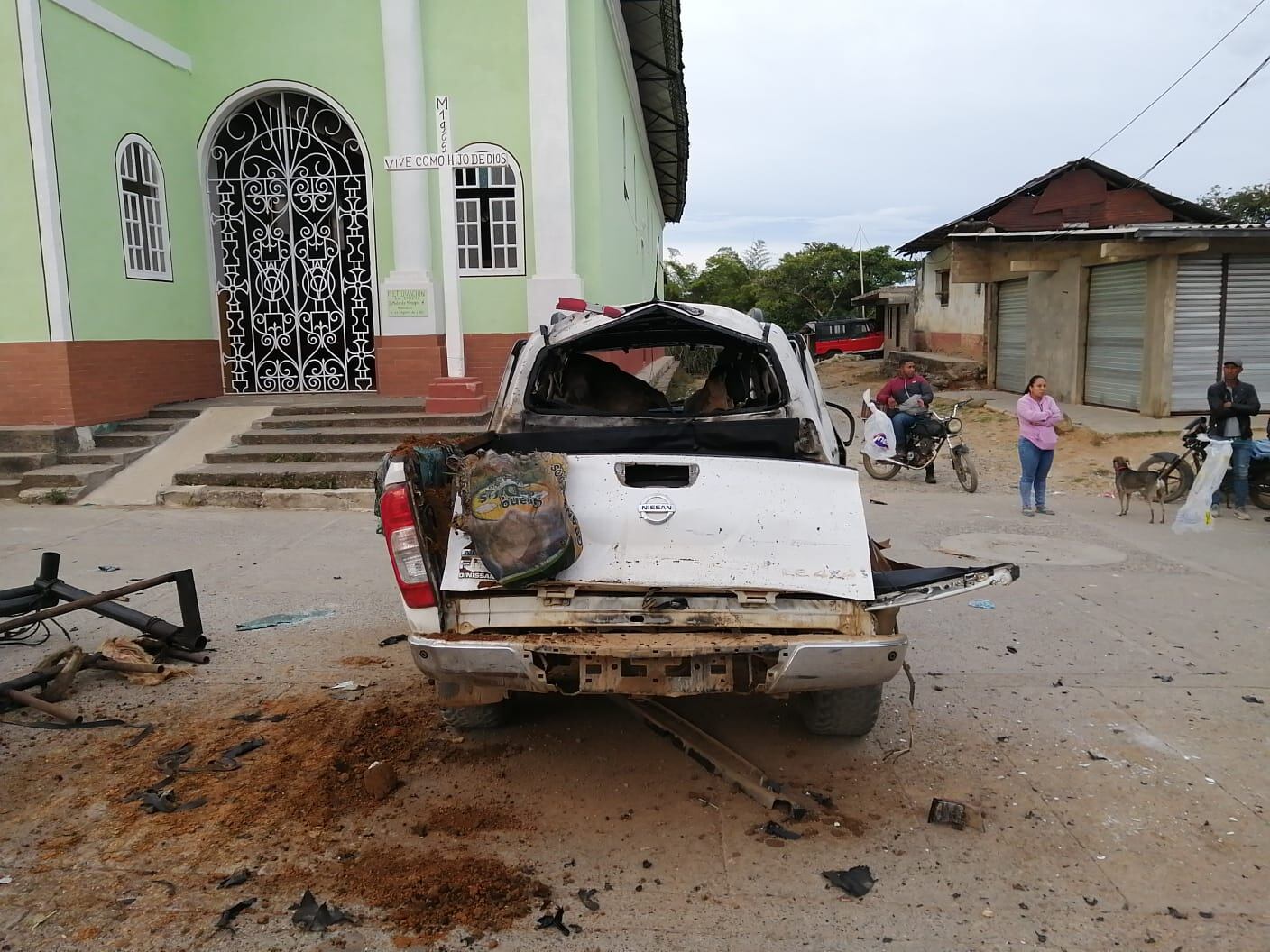 Atentado en Cauca.