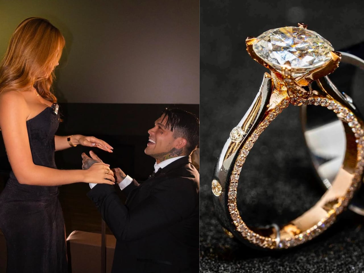 Esto habría pagado Yeferson Cossio por lujoso anillo de compromiso que le dio a su novia; dejó señales de que es costoso - Semana