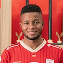 Yhormar Hurtado en su presentación como fichaje de América de Cali.