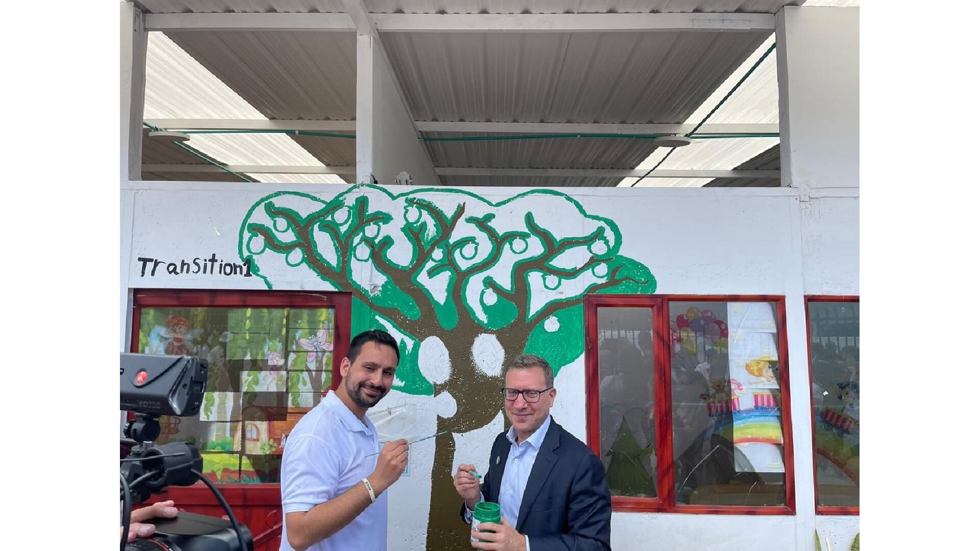 Héroes for life Tal y Christian Cantor, embajador de Israel Foto: Héroes for life