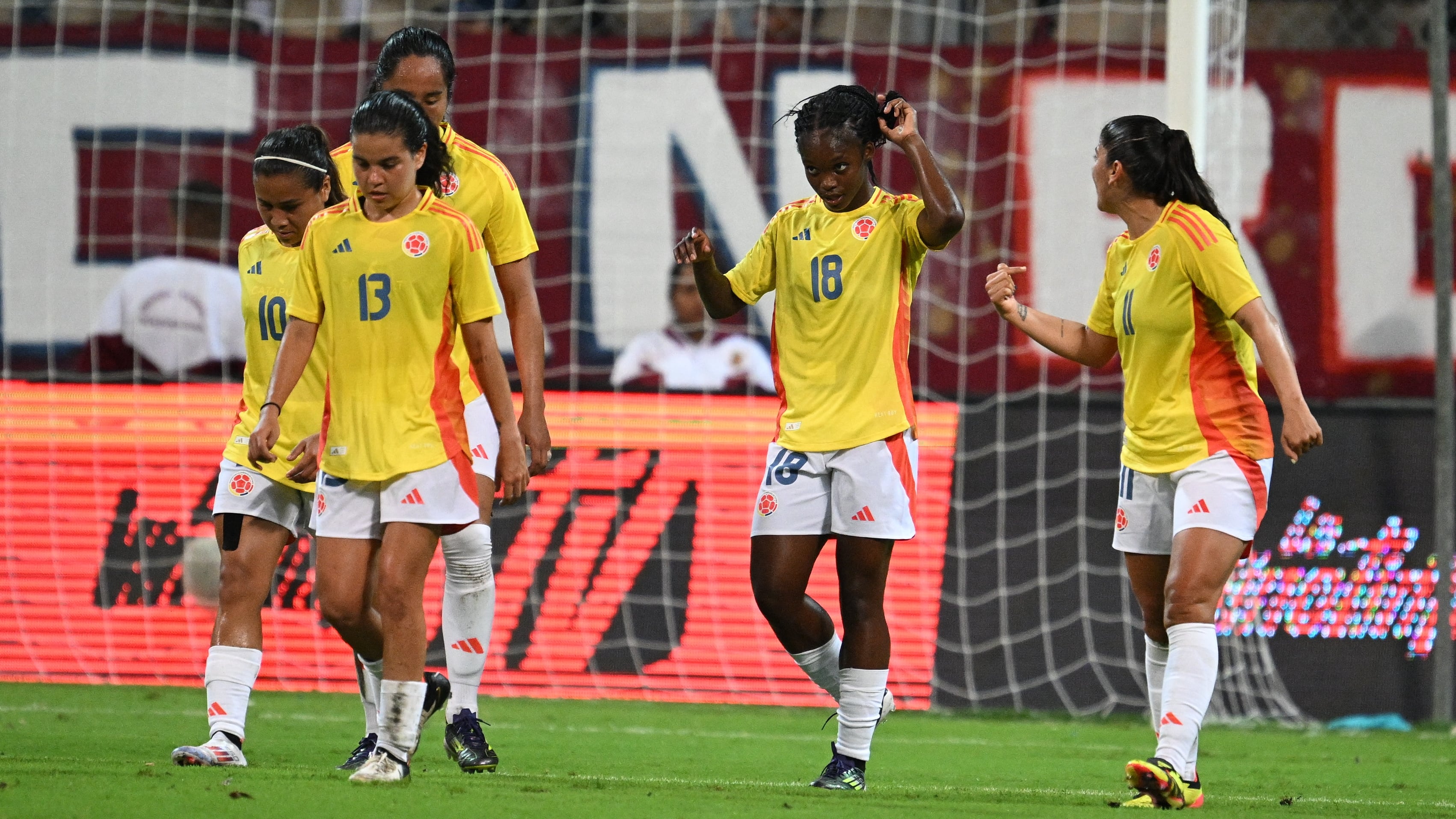 Selección Colombia femenina vs Venezuela - partido amistoso - Estadio Metropolitano de Lara.