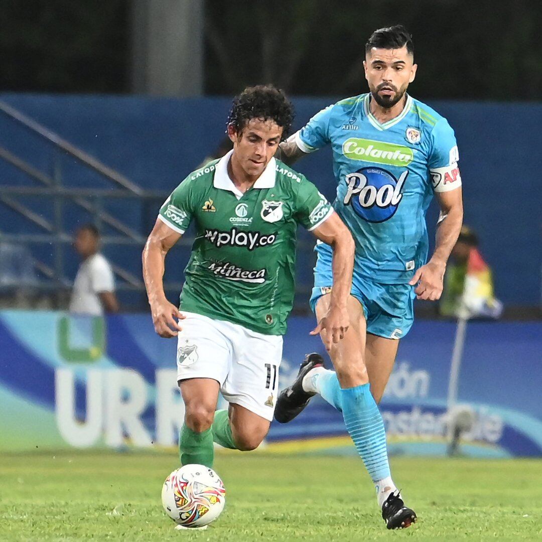 Deportivo Cali empató a un gol frente a Jaguares, por la fecha 19 de la Liga colombiana.