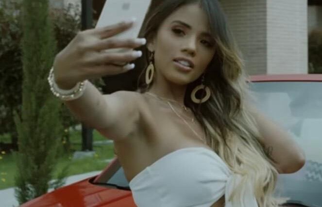 La participante de 'La casa de los famosos' fue la modelo oficial del video 'Bendecida'.