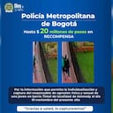 Recompensa por agresor sexual a estudiante en Kennedy