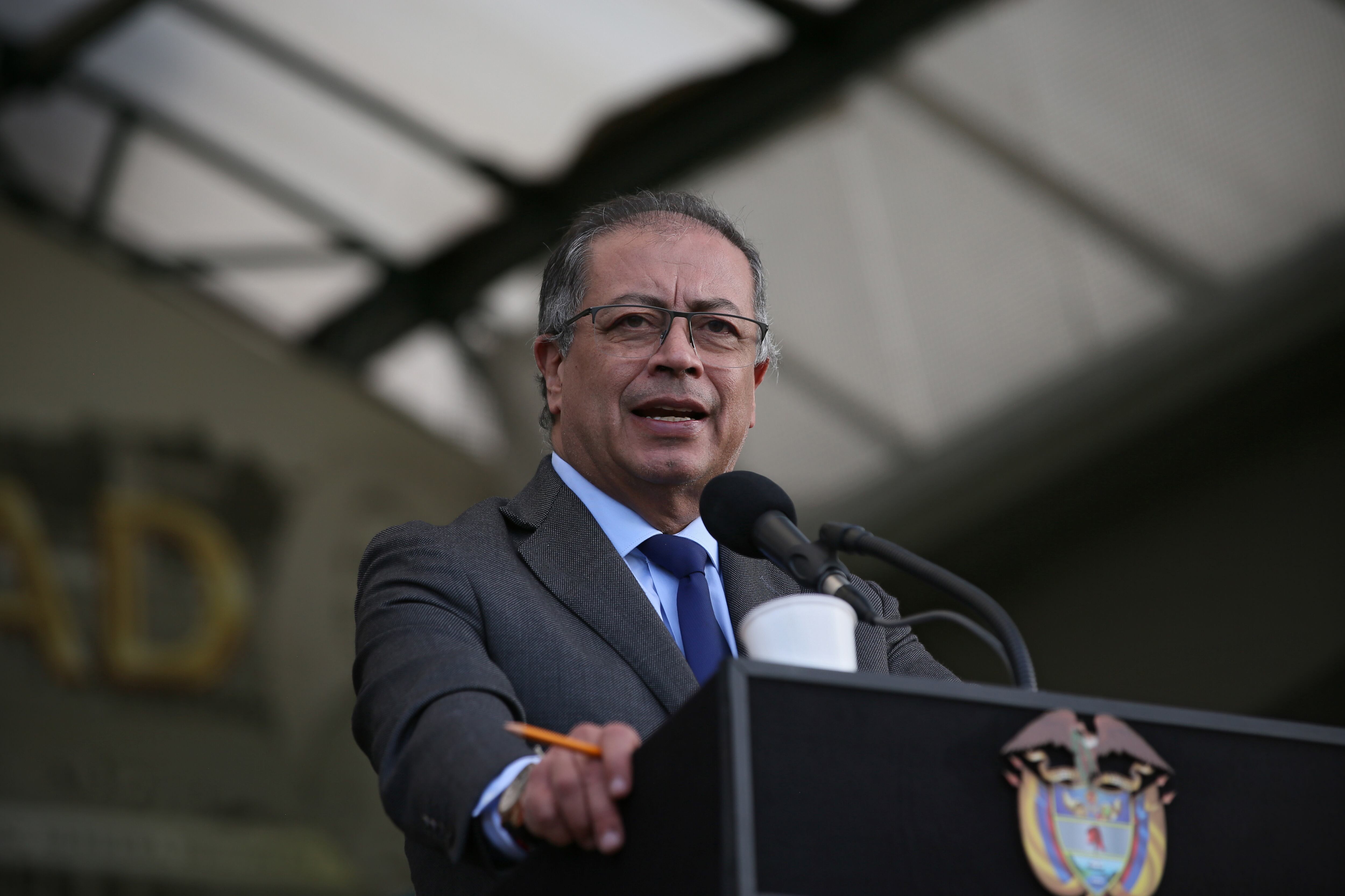 Presidente Gustavo Petro  en la ceremonia de transmisión de cambio de mando del Comando del Ejército Nacional
Bogota mayo 31 del 2024
Foto Guillermo Torres Reina / Semana