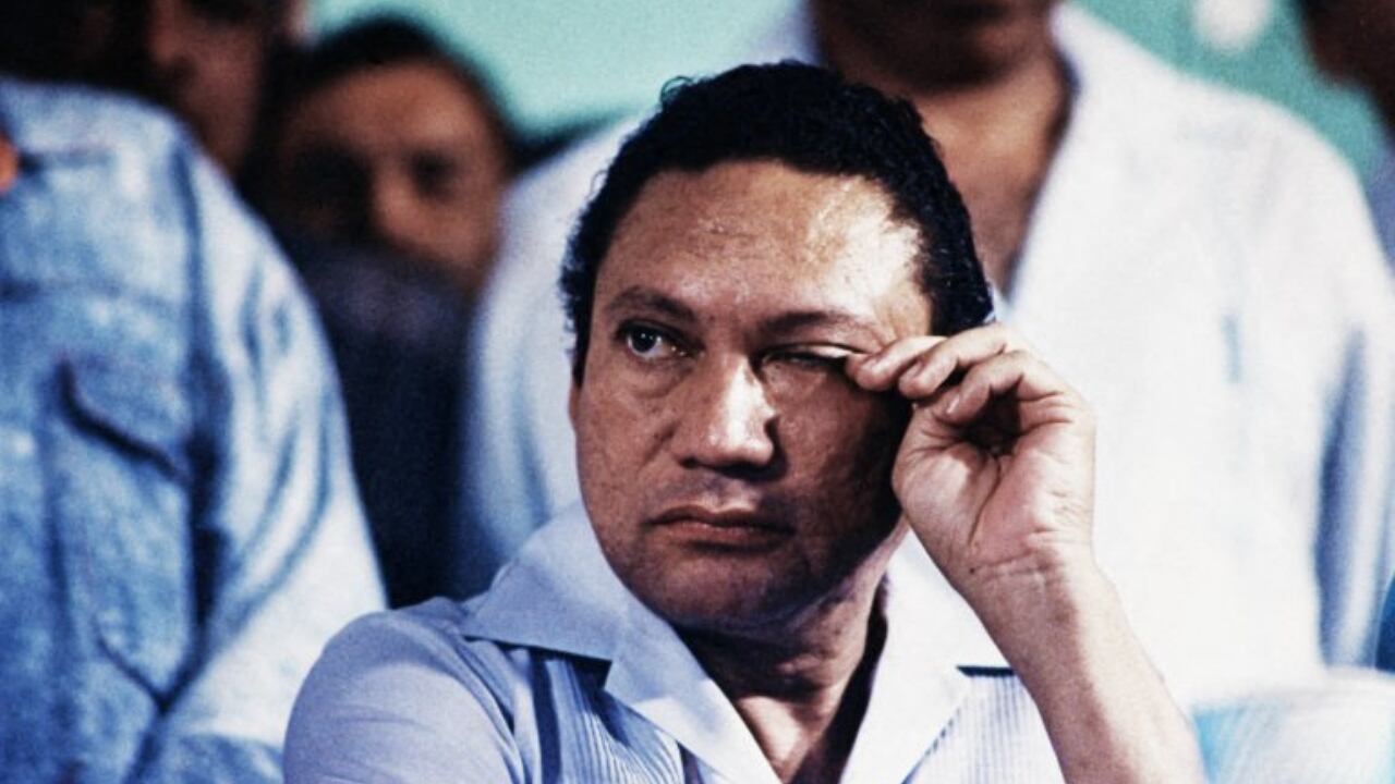 Manuel Antonio Noriega, exdictador de Panamá, el 7 de marzo de 1988 en Panamá