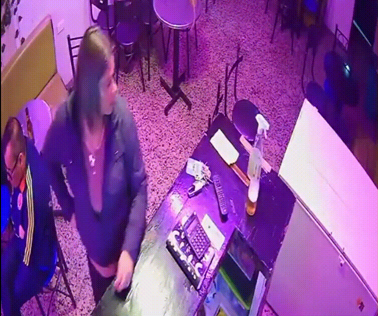 El suceso fue captado por cámaras de seguridad, lo que permitió a las autoridades entender cómo opera este tipo de delincuencia.