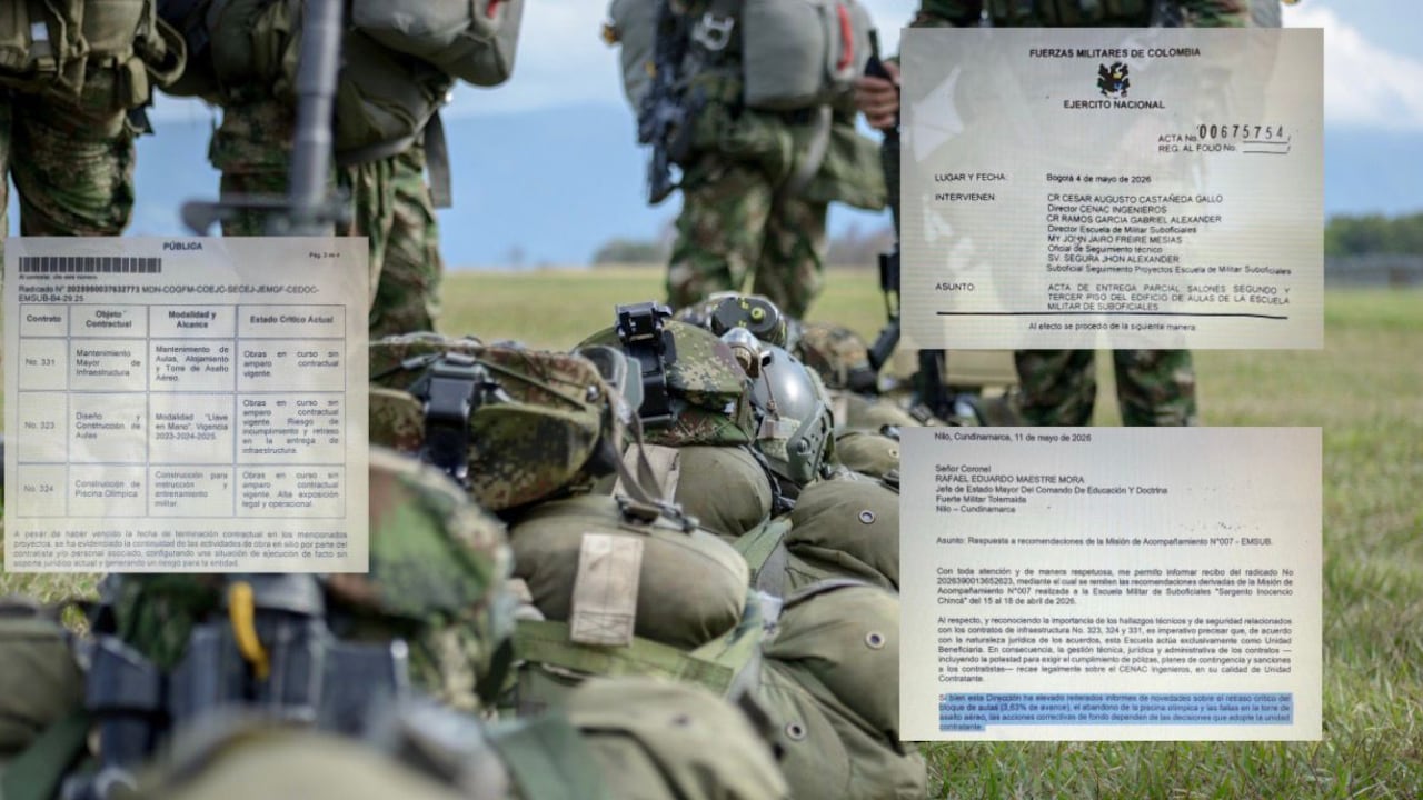 SEMANA revela el vergonzoso expediente del Ejército, donde militares tuvieron que recibir clases en obras abandonadas en la base militar de Tolemaida.