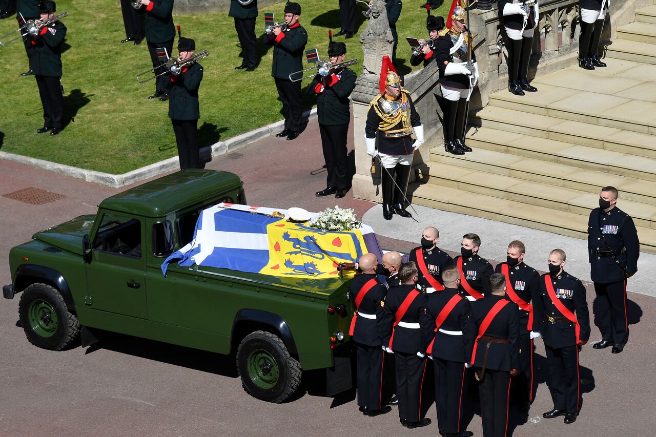 funeral del príncipe Felipe de Gran Bretaña