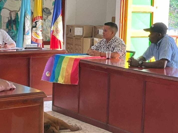 Andrés Felipe Gómez Bustamante, concejal del municipio de Argelia.