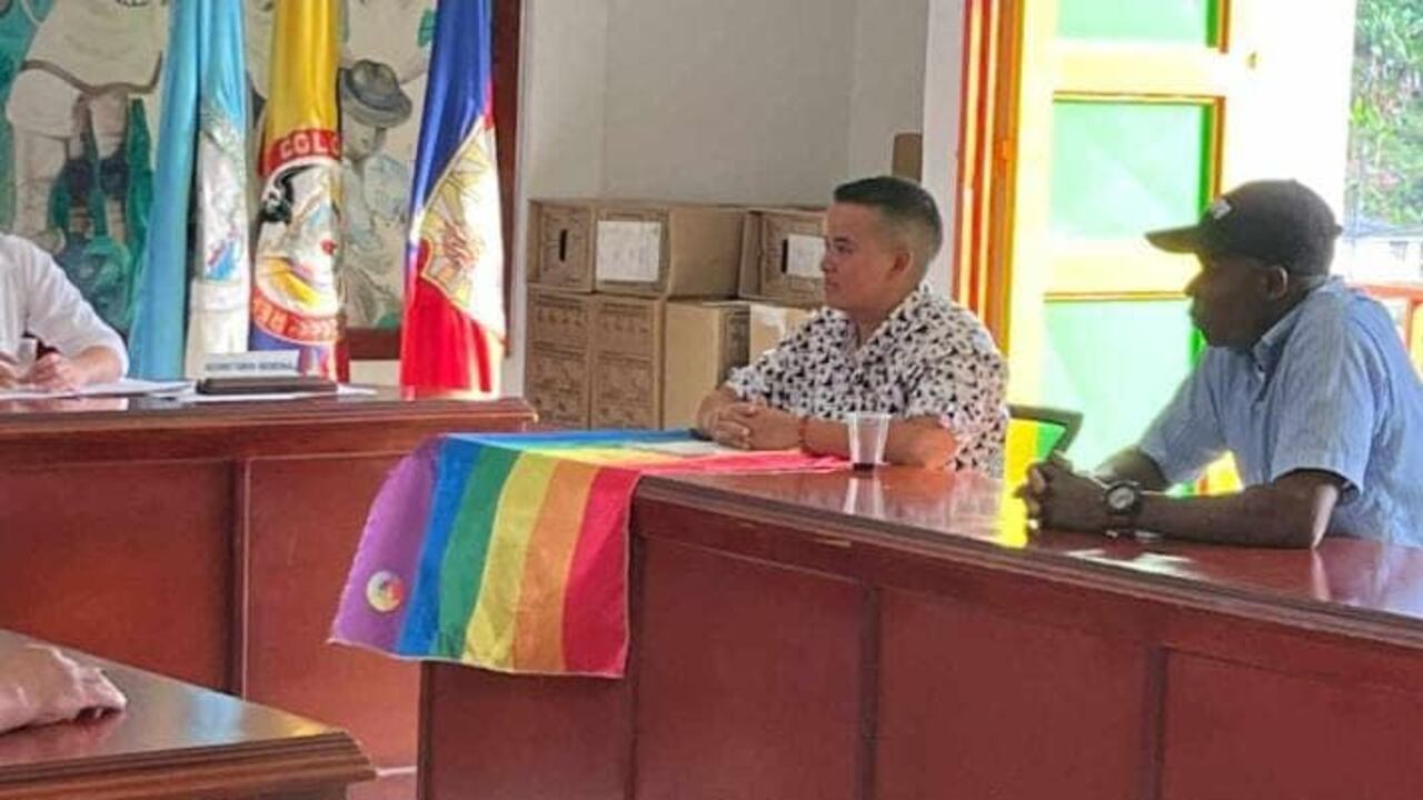 Andrés Felipe Gómez Bustamante, concejal del municipio de Argelia.