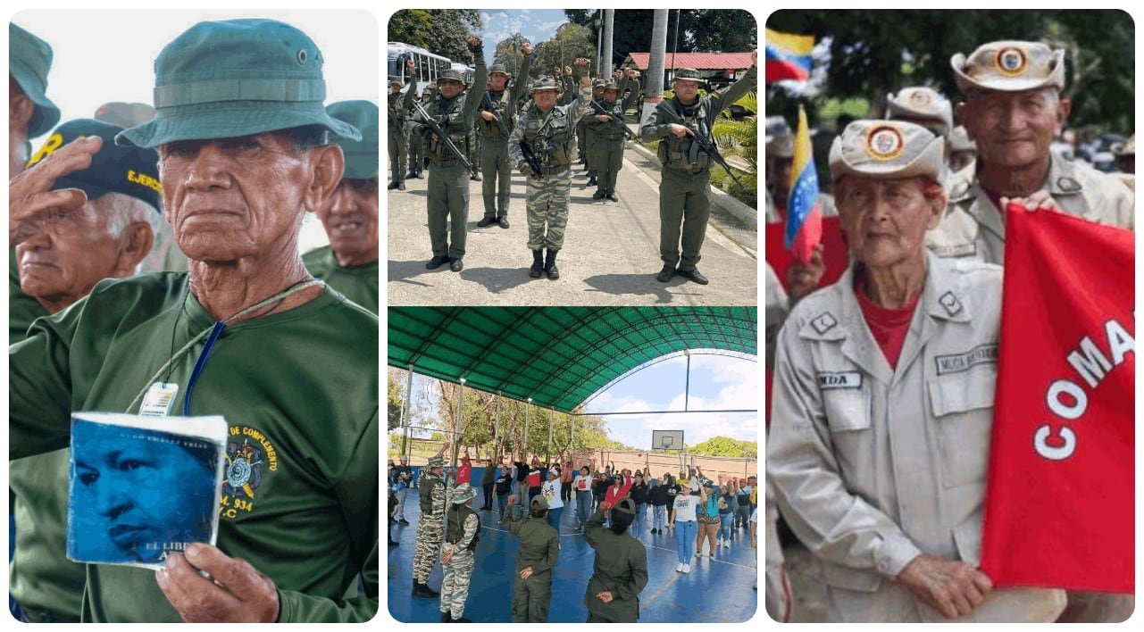 Las imágenes fueron publicadas por medios estatales en Venezuela