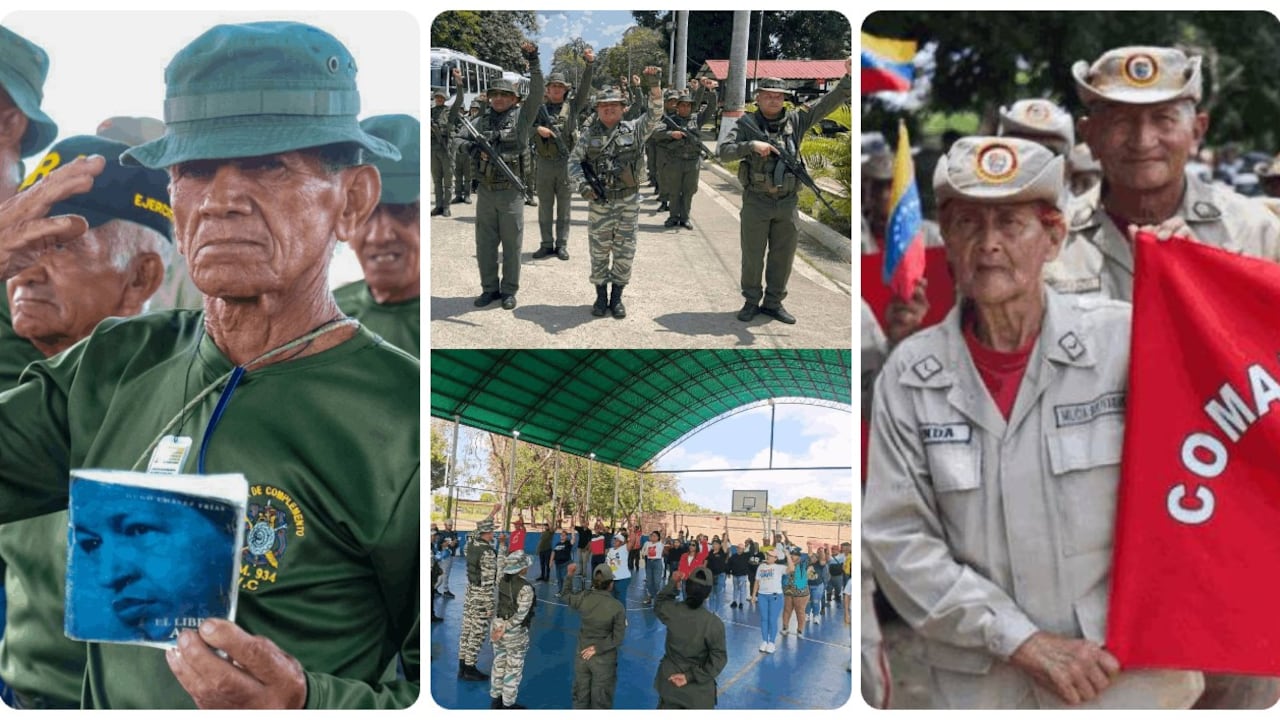 Las imágenes fueron publicadas por medios estatales en Venezuela