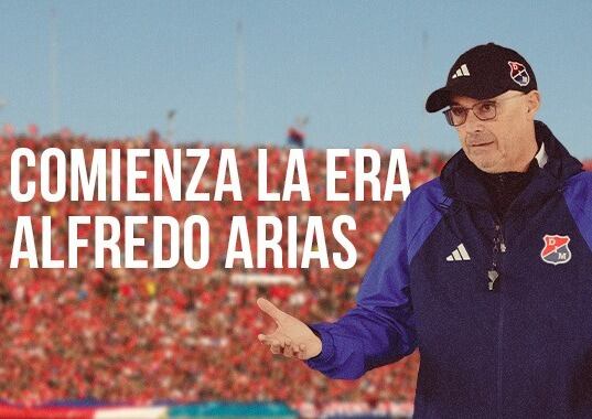 Independiente Medellín anunció la contratación del técnico Alfredo Arias.