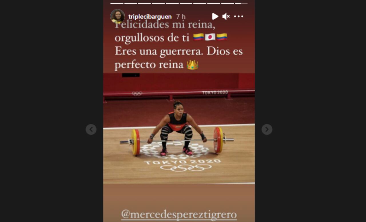 Instagram Catherine Ibargüen