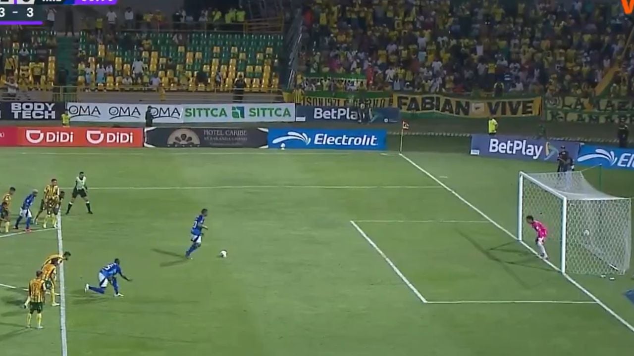 Imagen del Real Cartagena vs. Millonarios.