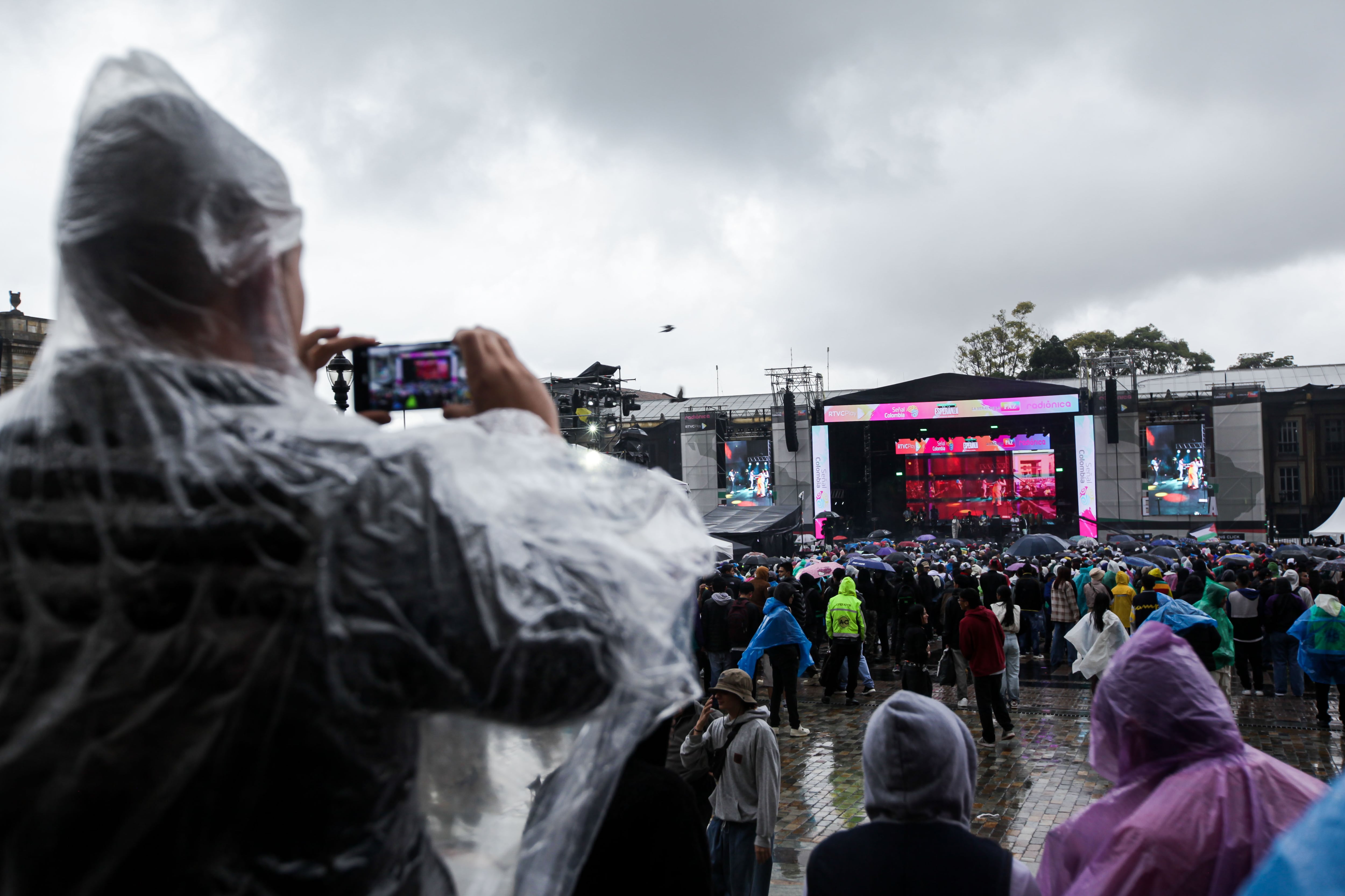 Concierto de la Esperanza pro Palestina realizado por RTVC