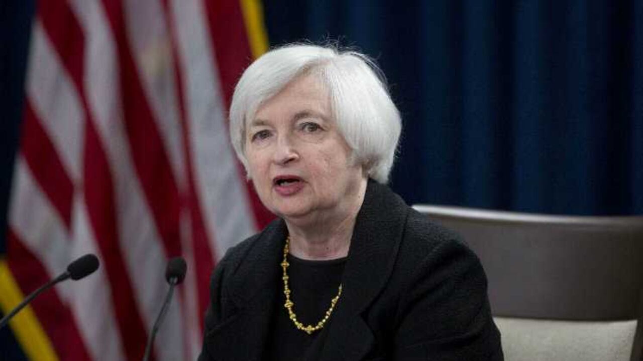 Janet Yellen, presidenta de la Reserva Federal (Fed)