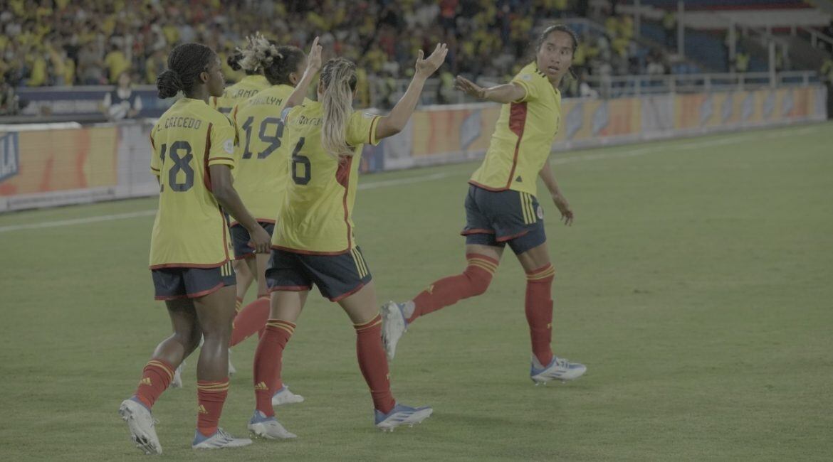 Mayra Ramírez, delantera de la Selección Colombia de mayores