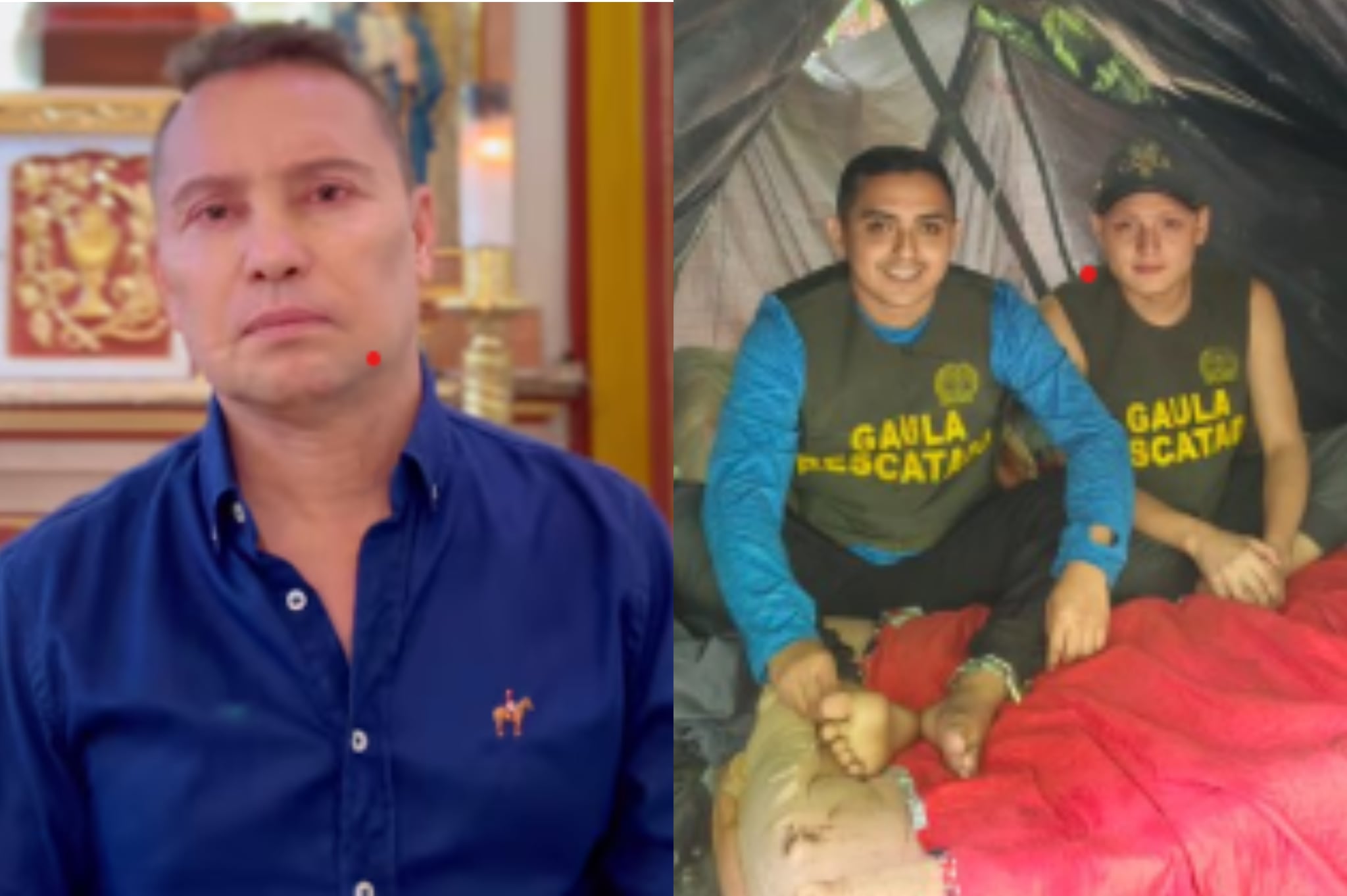 Giovanny Ayala habló, luego de la liberación de su hijo Miguel Ayala y su mánager, Nicolás.