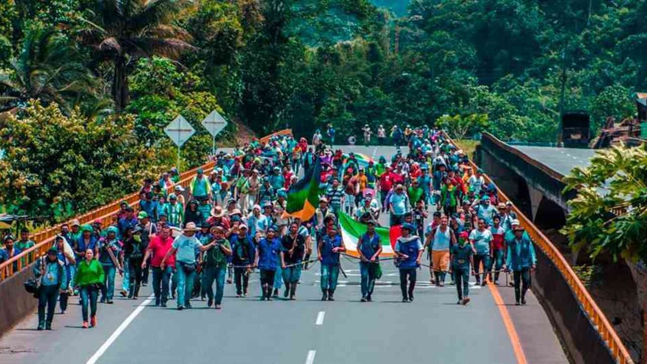 Foto: Tatiana Ramírez. ONIC. La Delfina, vía Cali/Buenaventura