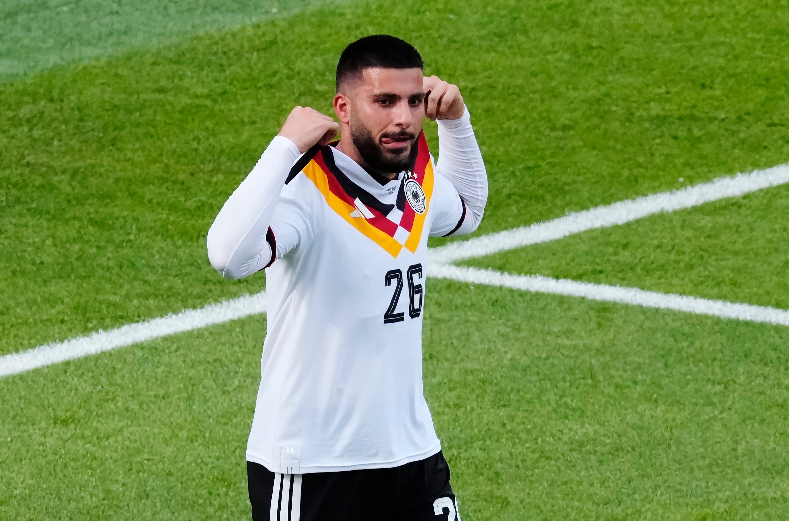 Deniz Undav, delantero de la Selección de Alemania que anotó doblete ante Costa de Marfil