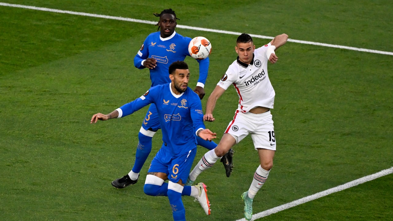 El colombiano comandó desde el arranque el ataque del Eintracht Frankfurt