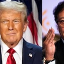 Donald Trump y Gustavo Petro