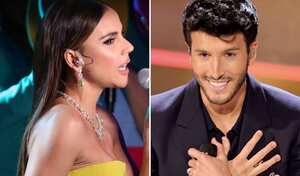 Carolina Gaitán y Sebastián Yatra estuvieron en el escenario de los Premios Óscar 2022