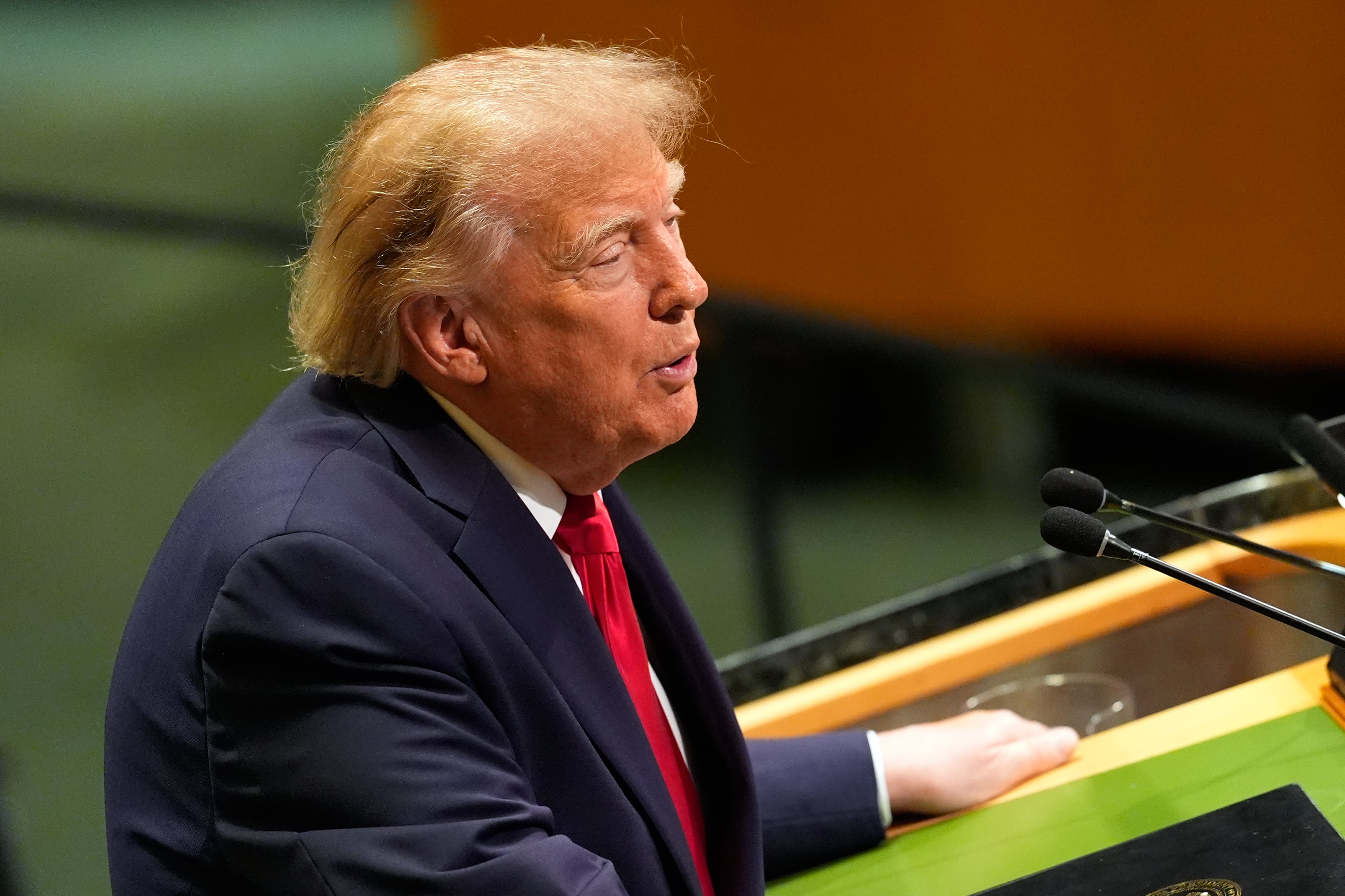 Donald Trump en la Asamblea General de la ONU.