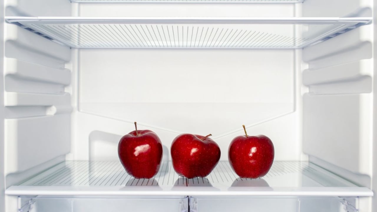 Así se conserva una manzana.