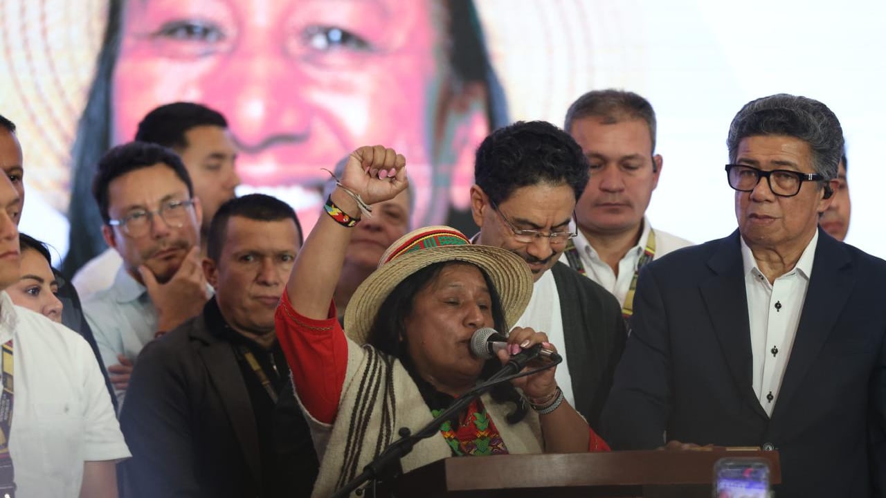 Aída Quilcué afirmó que las "ancestralidades" no reconocen el resultado de las elecciones presidenciales.