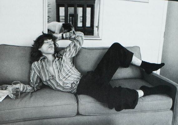 El vocalista de The Rolling Stones Mick Jagger.