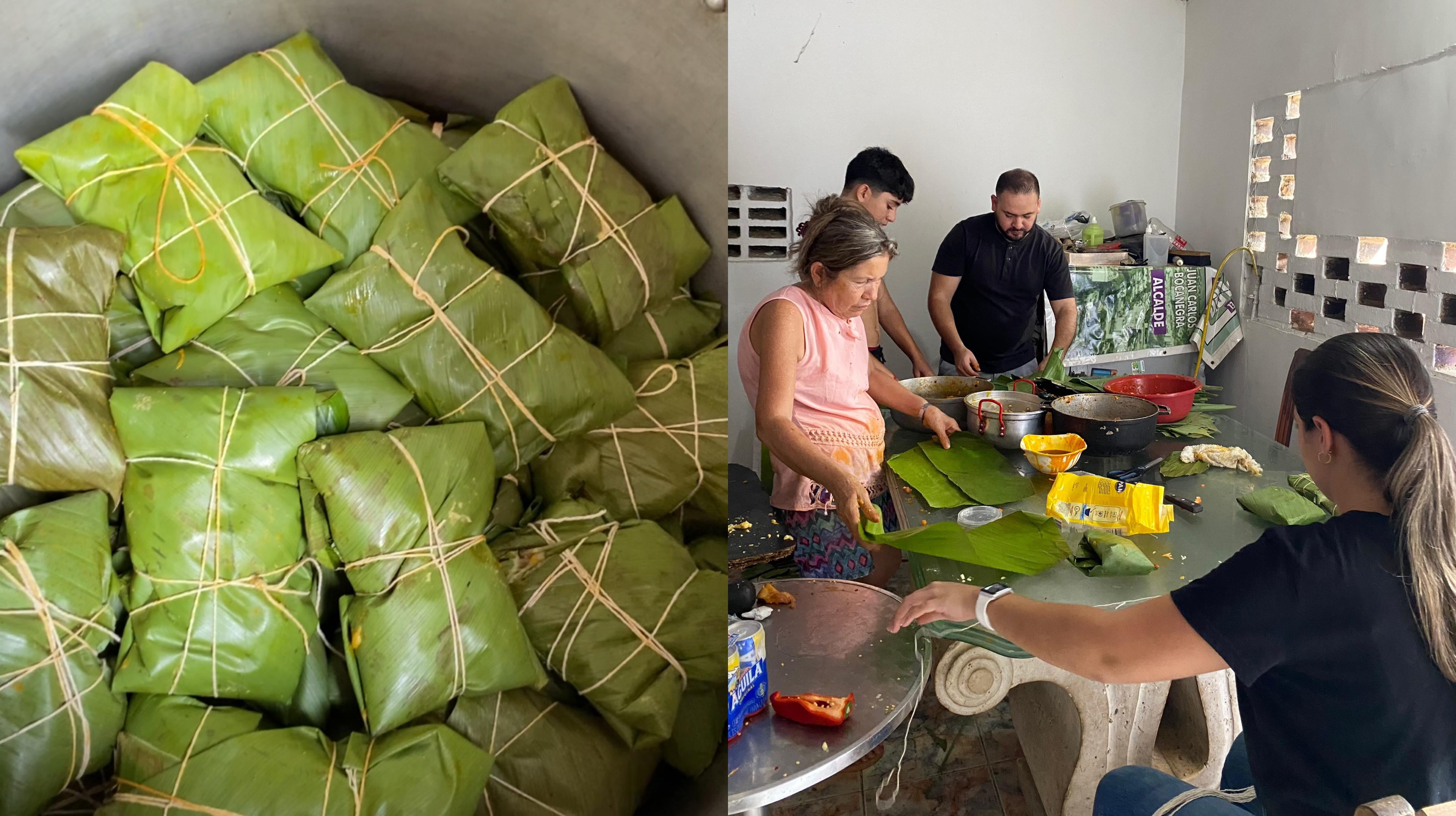 Este proceso, que se realiza generalmente en familia, es una verdadera tradición que simboliza la unidad, el trabajo en equipo y el cariño compartido entre los seres queridos.