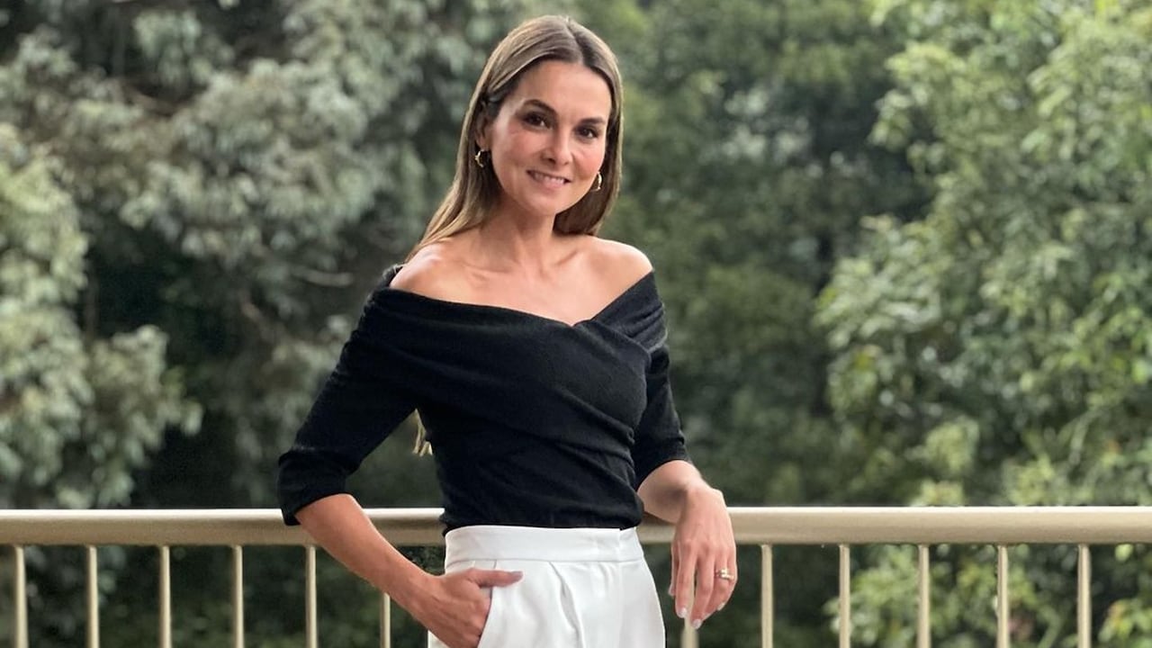 Catalina Gómez bromeó con actitudes de su compañero de trabajo por visita de Melina Ramírez.