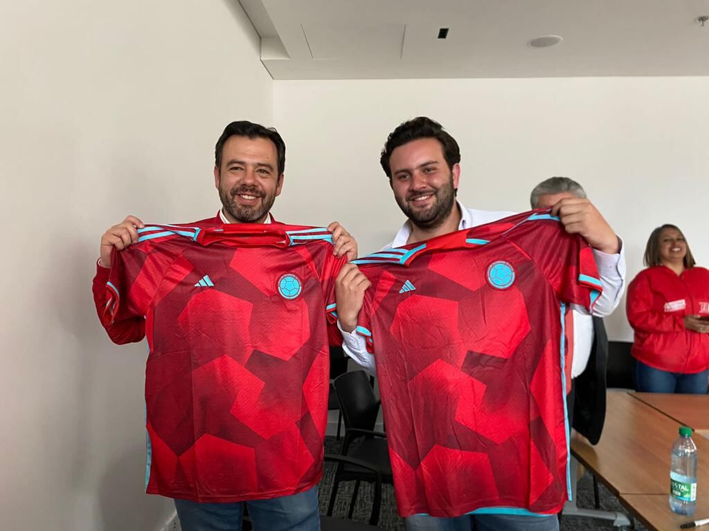 Carlos Fernando Galán y Matias Turbay.