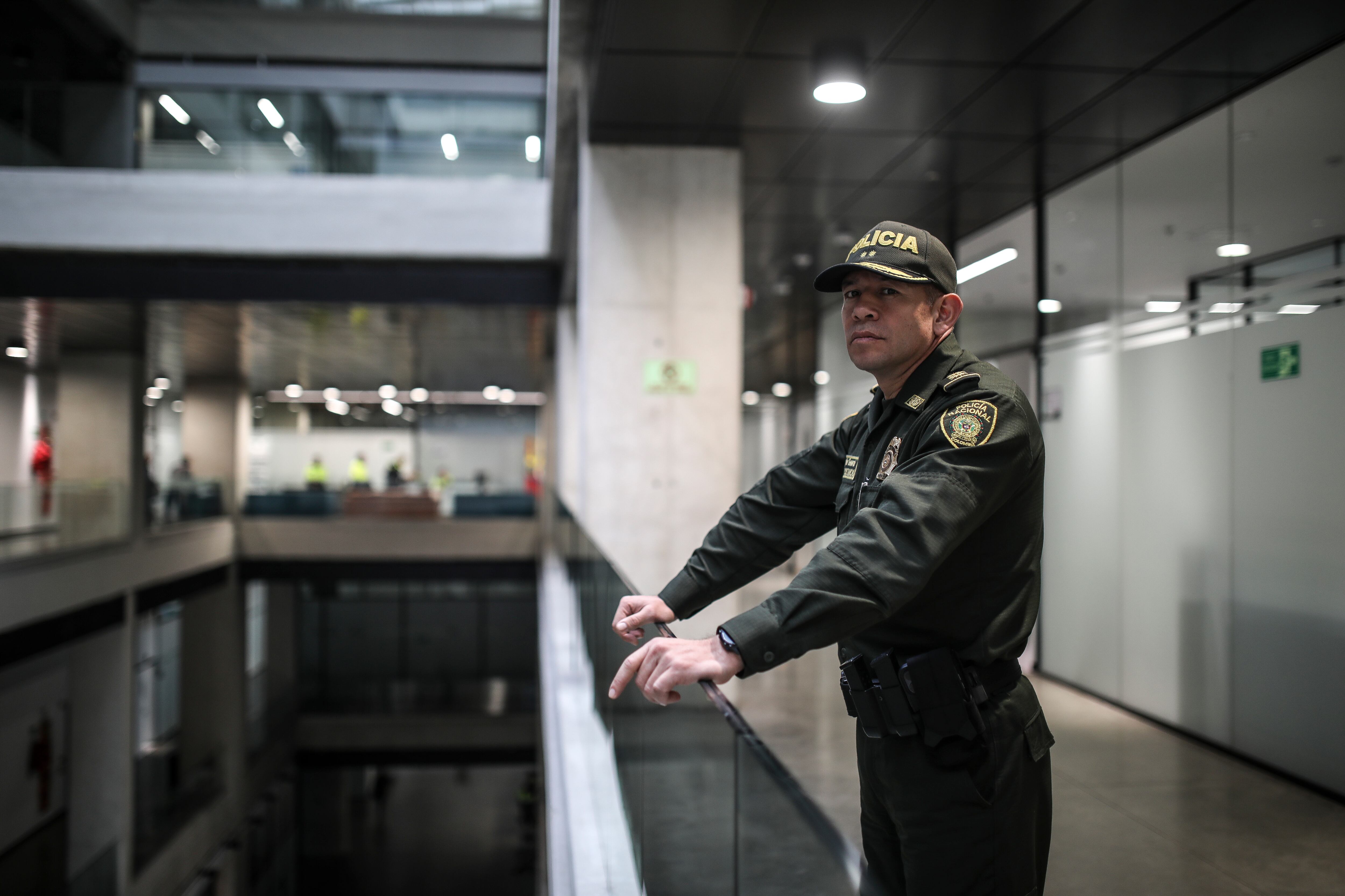 Brigadier General Giovanni Cristancho
comandante de la Policía de Bogotá