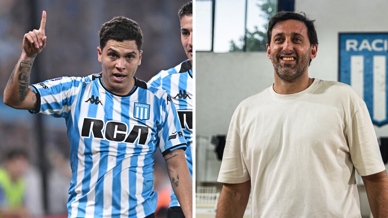 Juan Fernando Quintero y Diego Milito, nuevo presidente de Racing