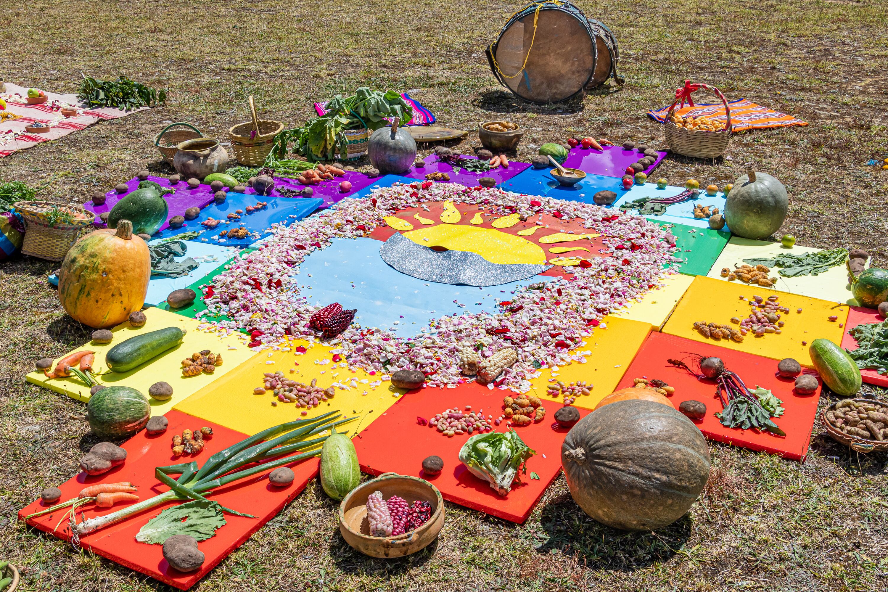 La ofrenda al rey Sol