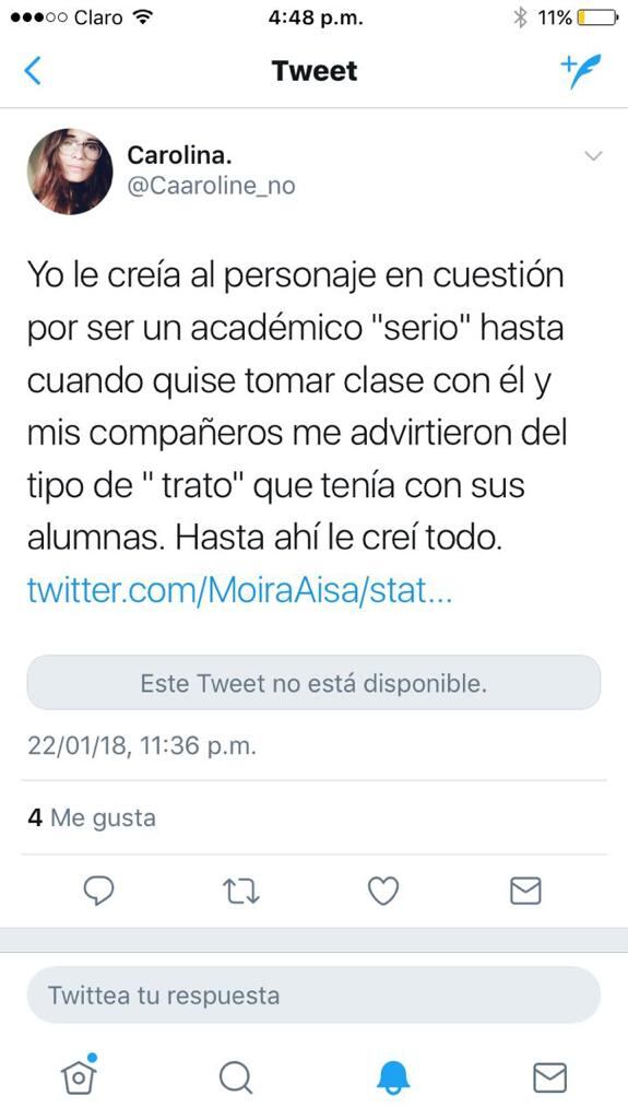 Denuncias desde 2018.