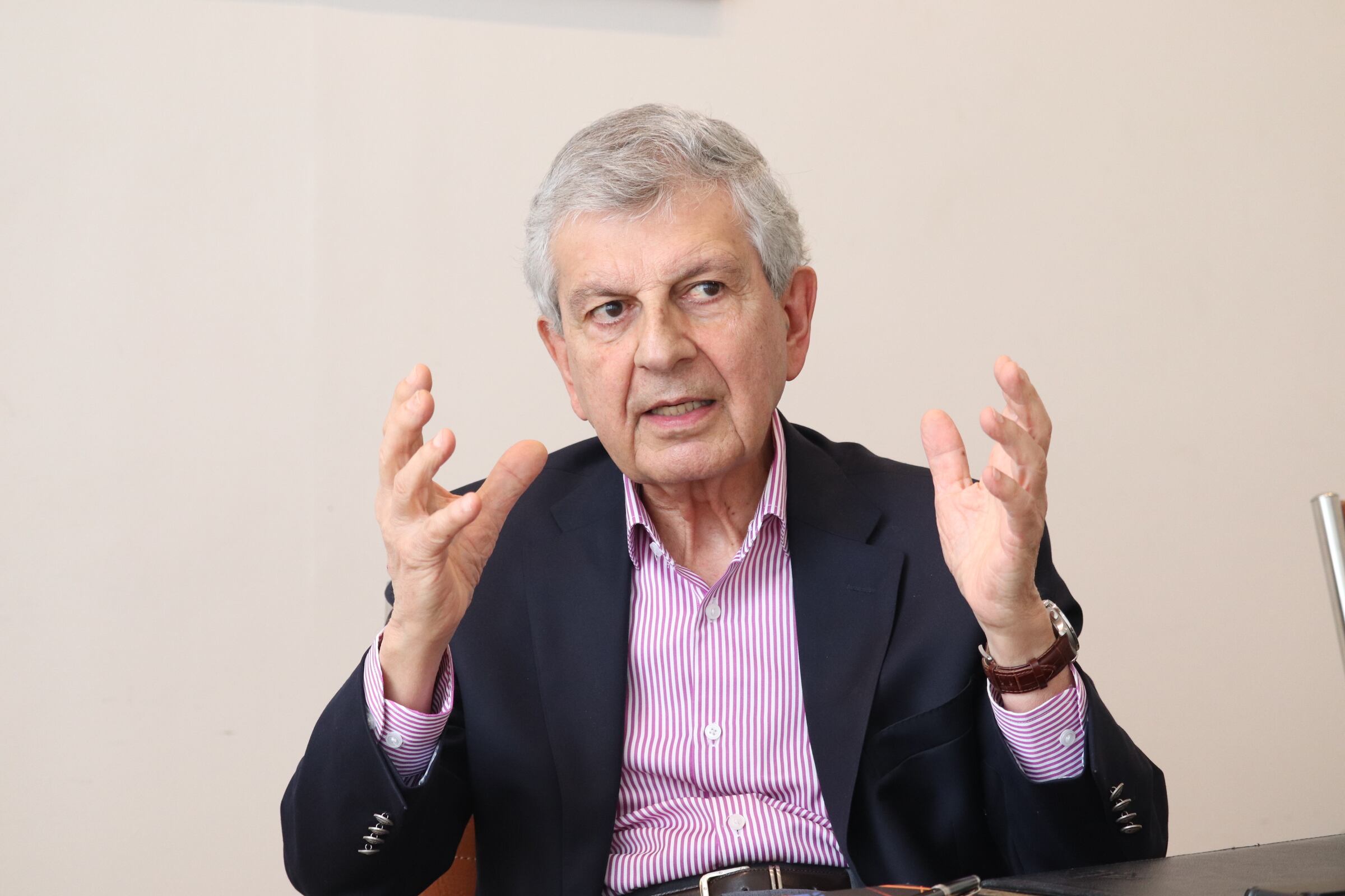 Juan Martín Caicedo Ferrer saliente presidente de la Cámara Colombiana de Infraestructura CCI