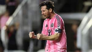 Messi con el Inter Miami.