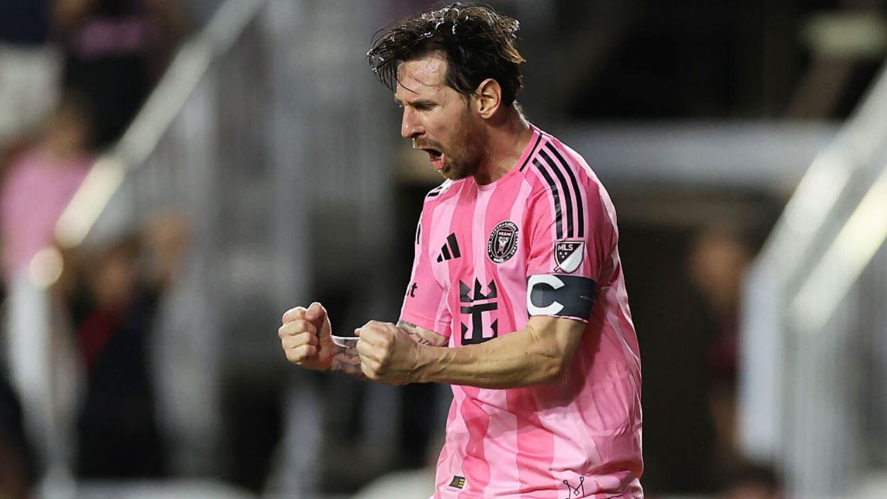 Messi con el Inter Miami.