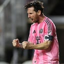 Messi con el Inter Miami.