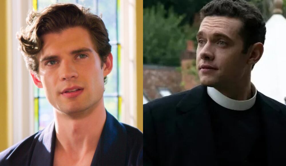 David Corenswet y Tom Brittney también apuntan a reemplazar a Cavill como Superman. Fotos: Capturas de pantalla de Netflix.