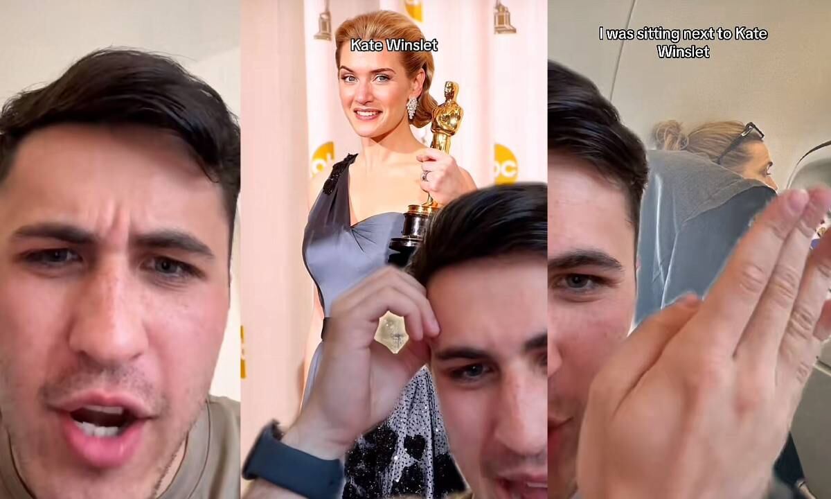 El famoso influencer se encontró a la protagonista de la película en un vuelo de Cannes a Londres