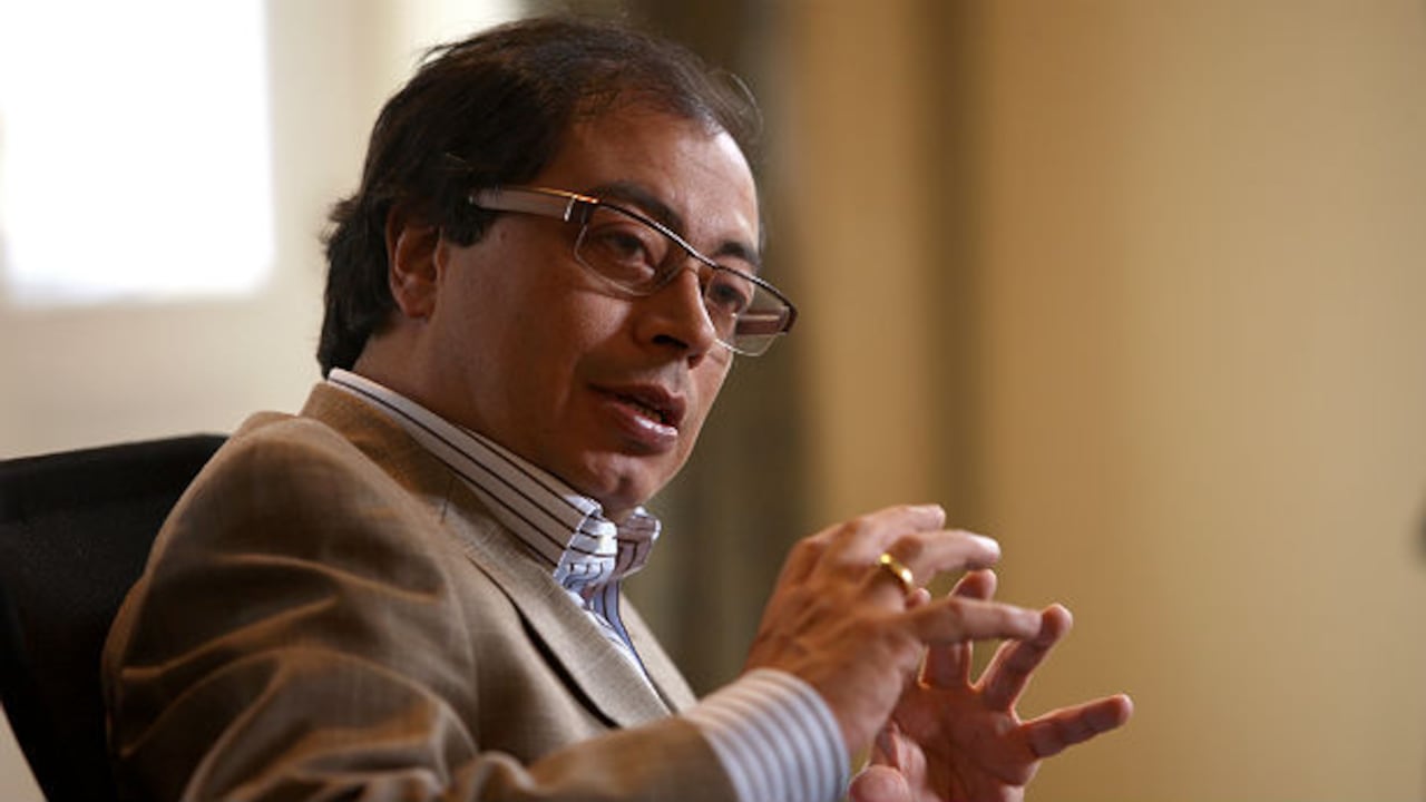 Alcalde de Bogotá, Gustavo Petro.